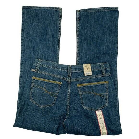 Cruel Girl Dakota Jeans Womens 11 Regular Slim Stretch Dark Wash Streetwear NWT - Picture 7 of 12